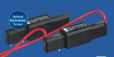 Blindage électrostatique en option pour relais à lames SIL/SIP