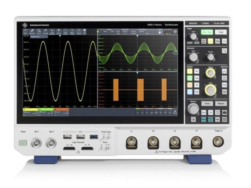 Oscilloscope avec taux de mise à jour inégalé