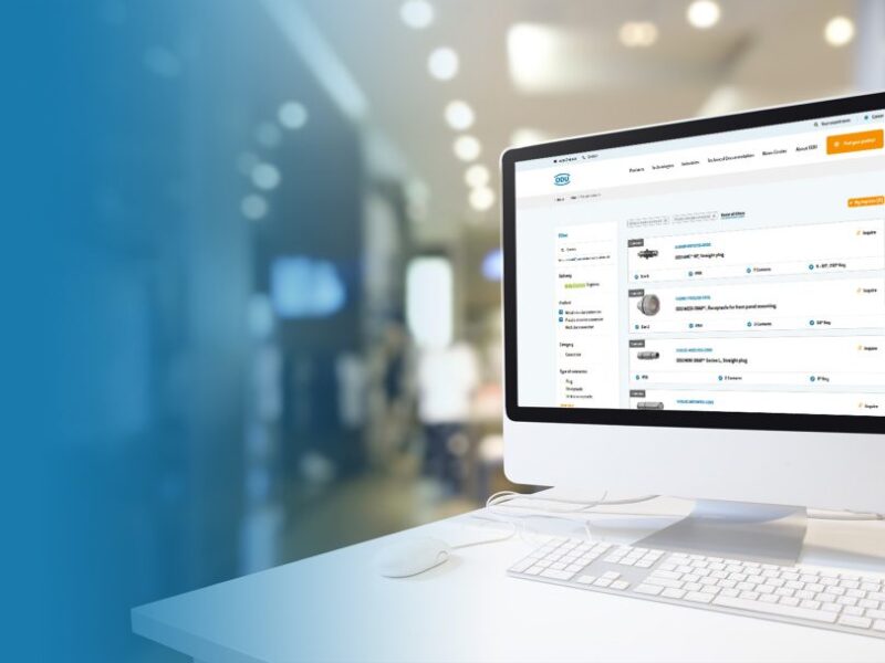 Connecteurs : ODU propose des options digitales pour la configuration des produits