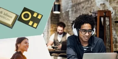 Un microphone MEMS Infineon à faible consommation et petit boîtier