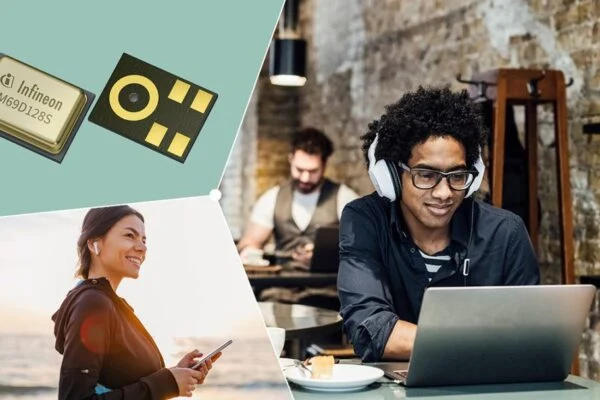 Un microphone MEMS Infineon à faible consommation et petit boîtier