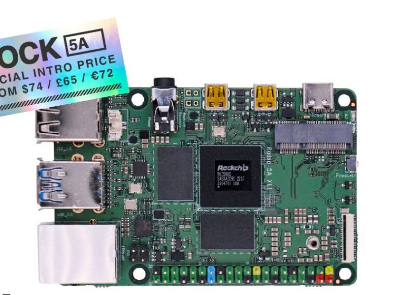 OKdo launches Rock5A board for edge AI