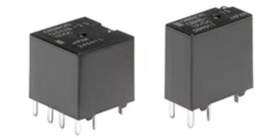 Switching current automotive PCB relay