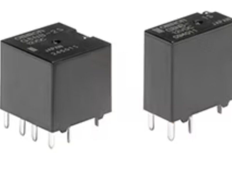 Switching current automotive PCB relay