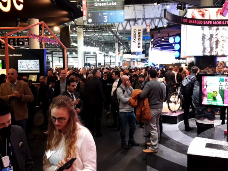 Four Years From Now, Drone inspection – Mobile World Congress 2023