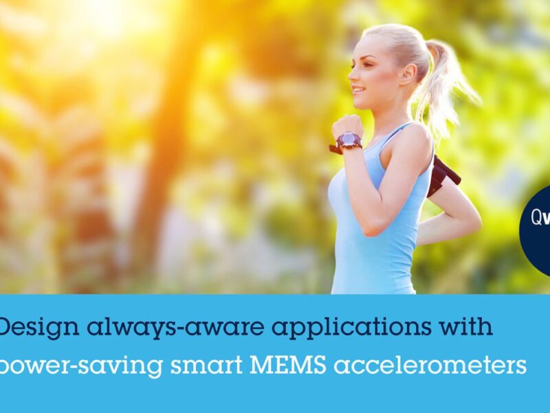 AI-enhanced smart accelerometers for always-aware applications