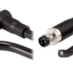 Cordons équipés de connecteurs M8 pour applications industrielles