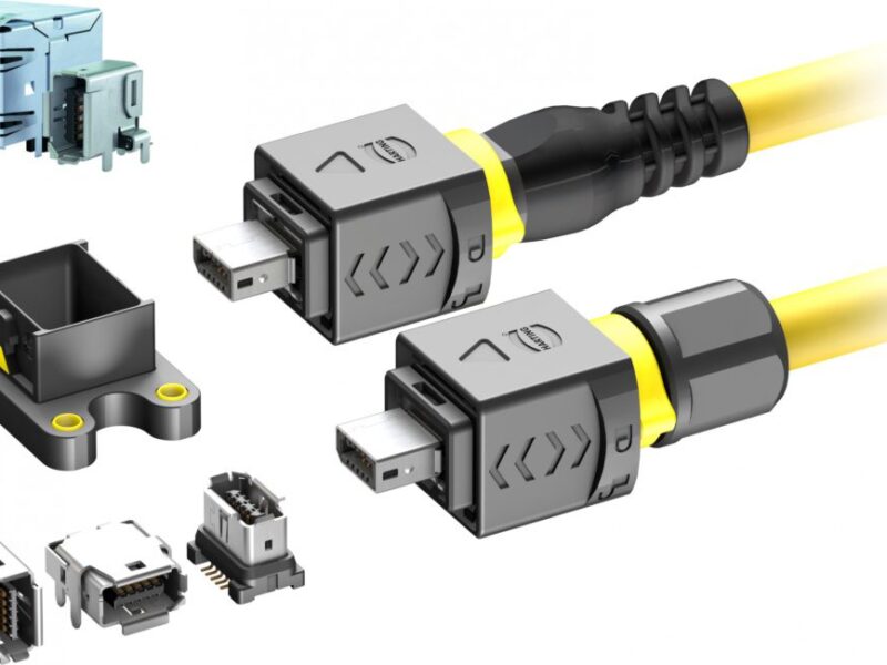 Connecteur PushPull Ethernet plus compact et plus robuste