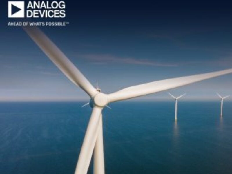 Envision Energy adopte les capteurs MEMS d’Analog Devices