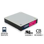 Convertisseurs CC/CC de 150 W et 200 W à plage de tension d’entrée 12:1 ultra-large