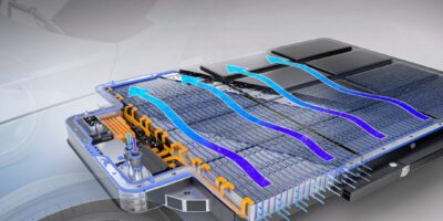Effective ultrafast charging of electric cars with a new type of cooled battery