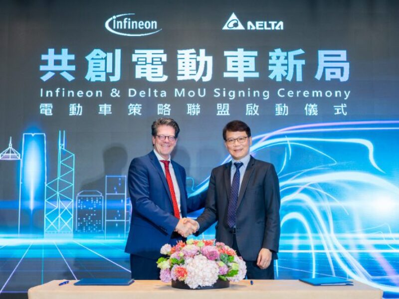 Infineon, Delta to set up EV power lab in Taiwan