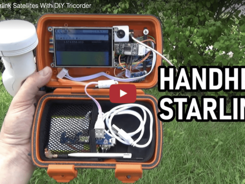 Spotting Starlink Satellites