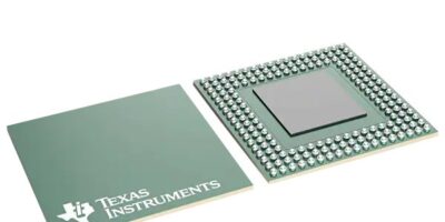 TI AWR1843AOP automotive radar sensor, in distribution