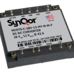High efficiency military COTS half-brick DC-DC converters
