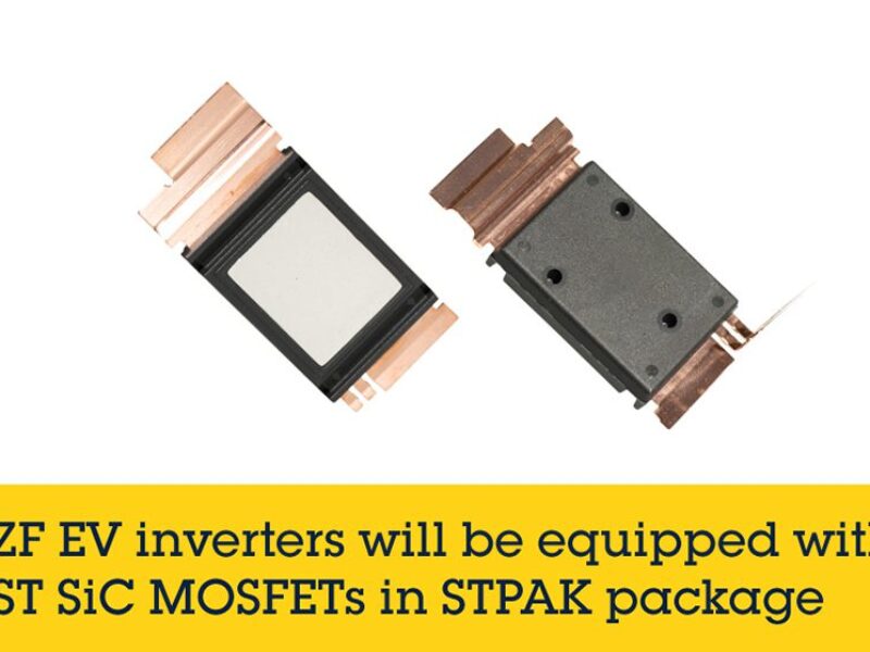 ZF, ST sign multi-year silicon carbide device agreement