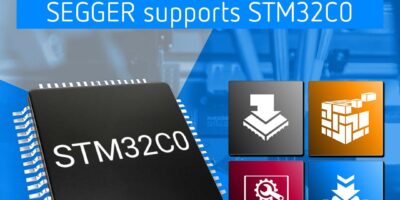 SEGGER adds support for cost-effective STM32C0 MCUs.
