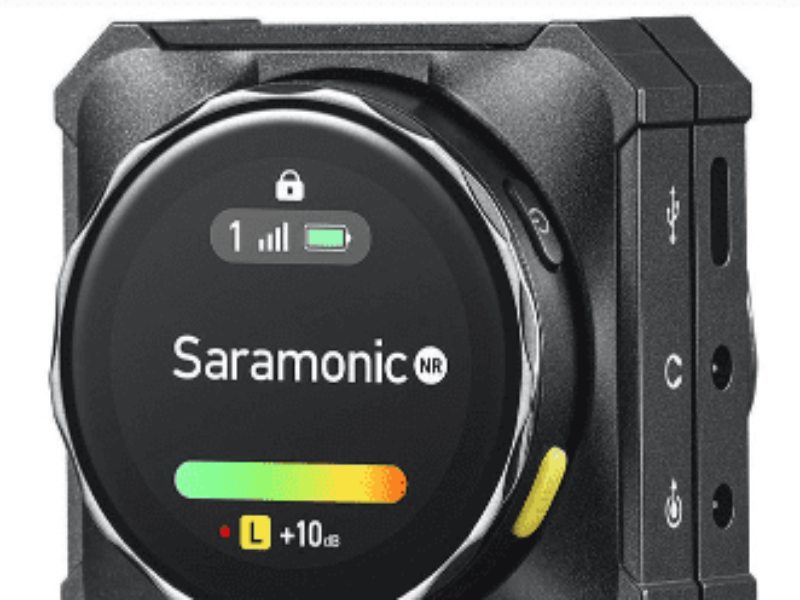 Smart Microphone With Color Touchscreen