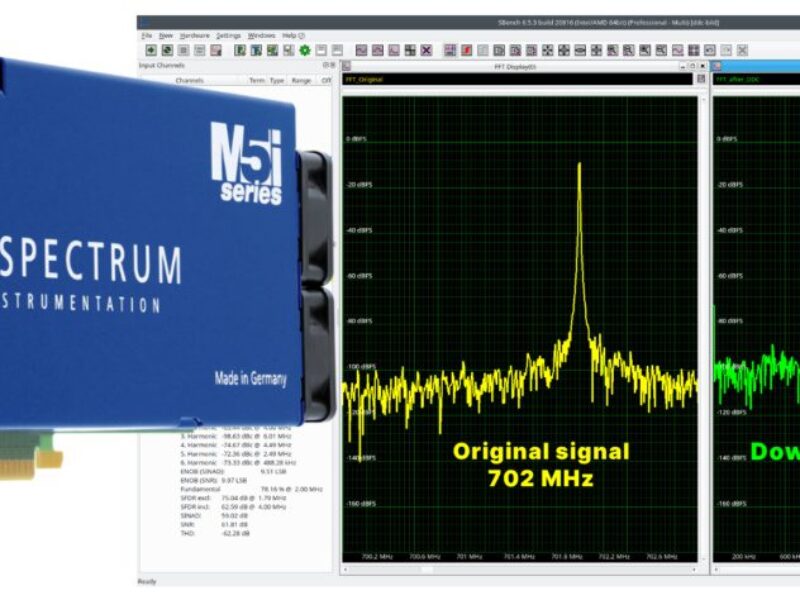PCIe digitizer cards add digital down conversion