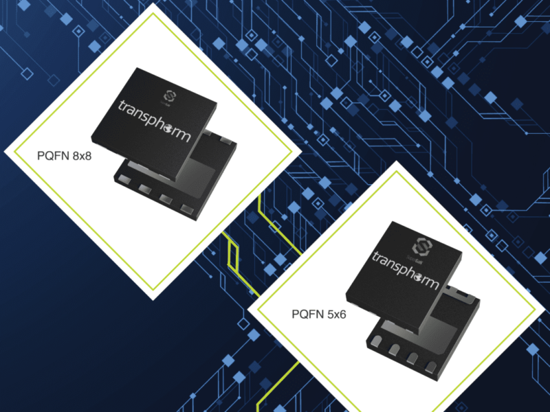 JEDEC standard PQFN d-mode GaN packages for drop-in replacements