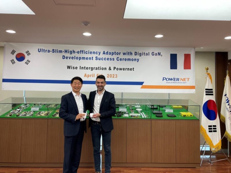 Wise-integration, Powernet team for digital GaN power supply design