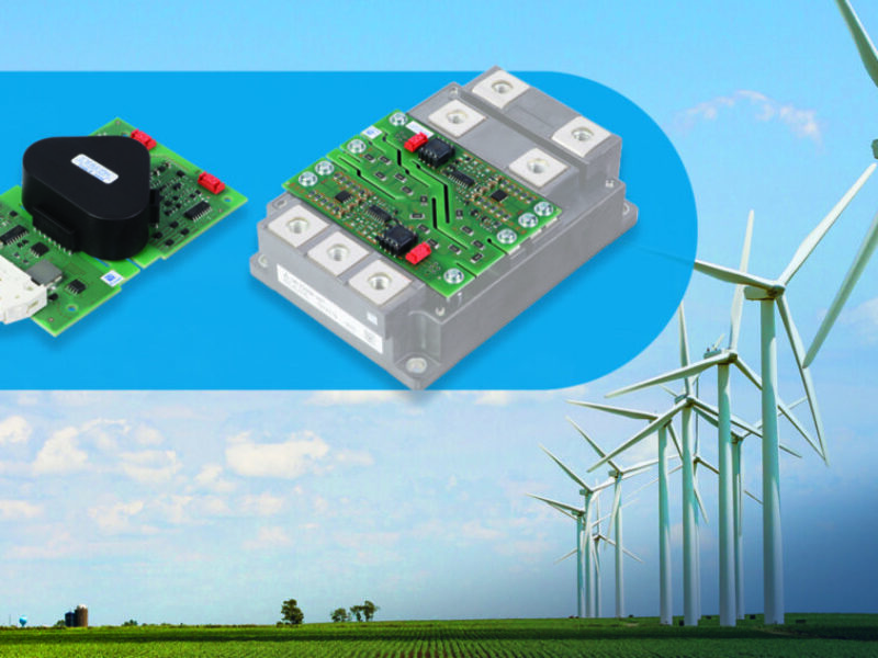 IGBT/SiC module gate drivers add temperature readout