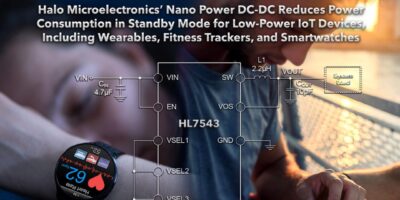 Nano power DC-DC buck-converter for battery powered devices