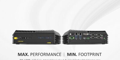 Compact embedded computer for industrial automation