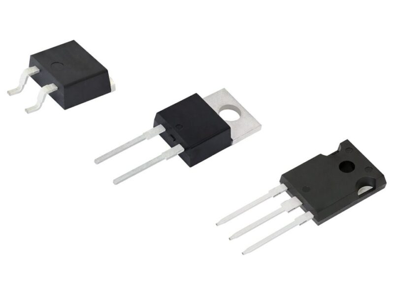 650 V SiC Schottky diodes boost efficiency and reliability