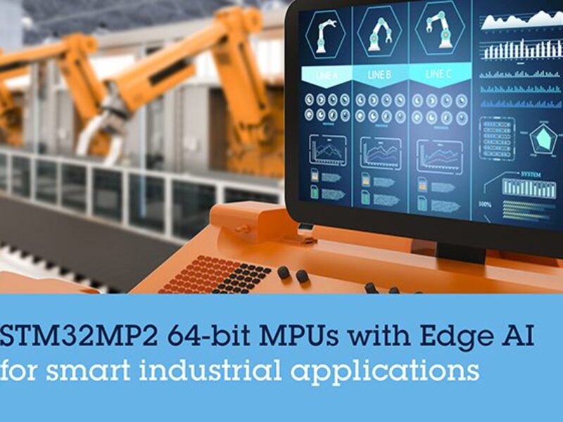 Industry 4.0-ready Edge AI powered microprocessors