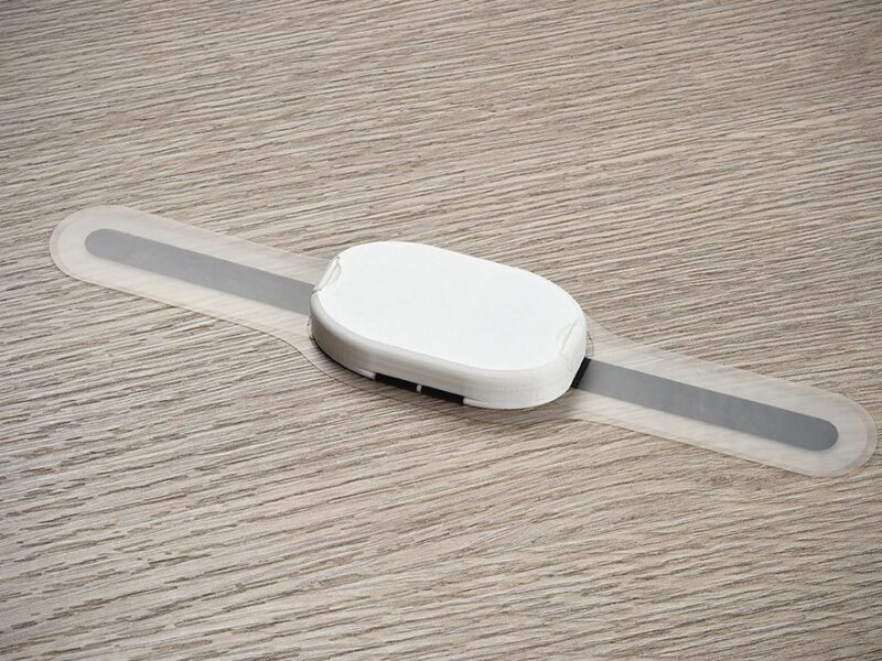 Biodegradable ECG patch for sustainable wearable devices 