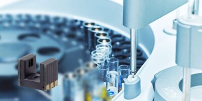 Photomicrocapteur à fente de 3 mm