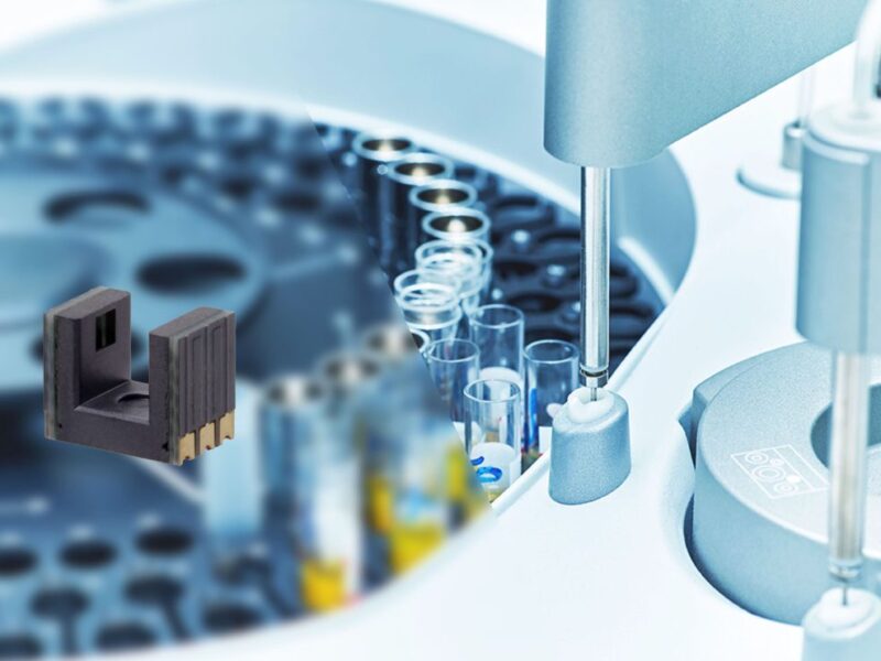 Photomicrocapteur à fente de 3 mm