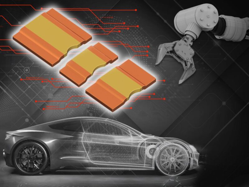 Résistance de shunt à plaques métalliques à profil ultra bas