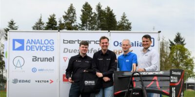 Compétition Formula Student : Analog Devices sponsorise le projet « wob-racing » pour la saison 2023