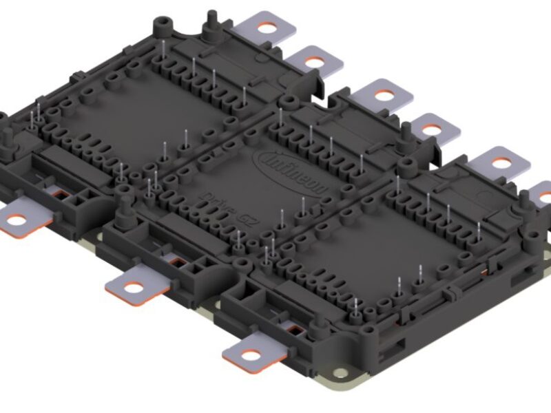 Infineon shrinks power module for EV traction inverter