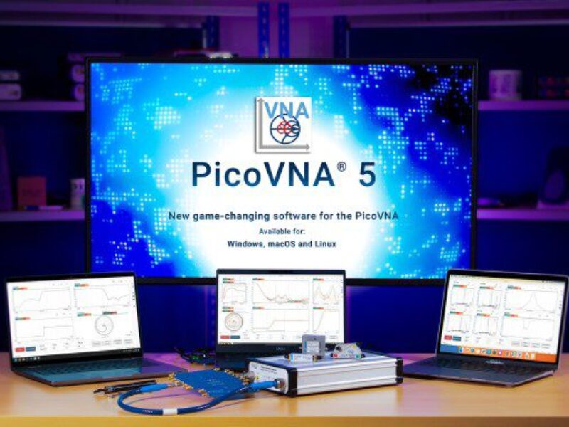 VNA software runs on Raspberry Pi