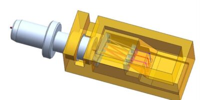 Integrated plastic lens simplifies optoelectronic packaging