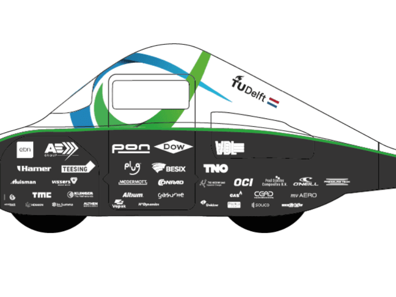 To travel  2056 km on 1 liter of Hydrogen