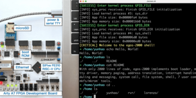 Learn RISC-V with the ‘Earth and Grass Operating System’
