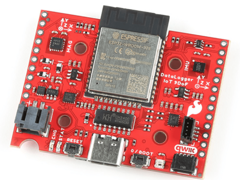 No soldering, no programming IoT Datalogger
