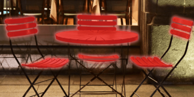 AI to identify similar materials in images