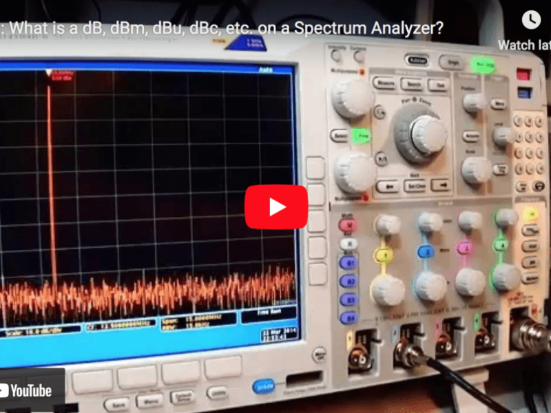 We all know what a dB is,…. not?