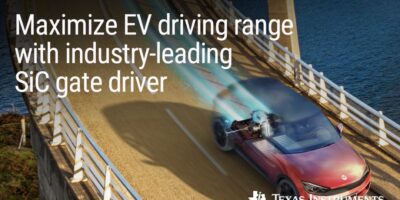 SiC gate driver helps maximise range of EVs