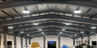 Bluetooth mesh for heavy duty industrial LED lighting