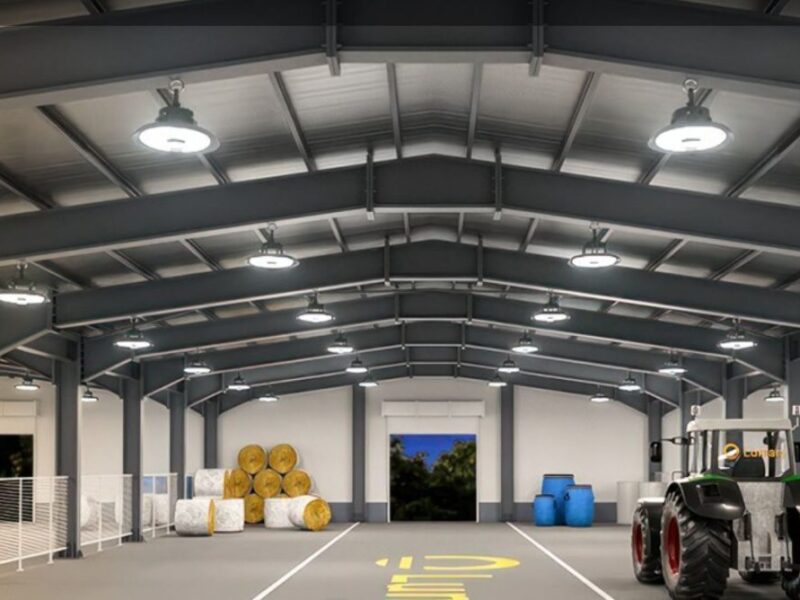 Bluetooth mesh for heavy duty industrial LED lighting