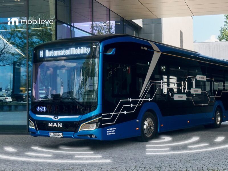 MAN partners with Mobileye for self-driving buses