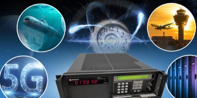Cesium atomic clock provides time keeping for months