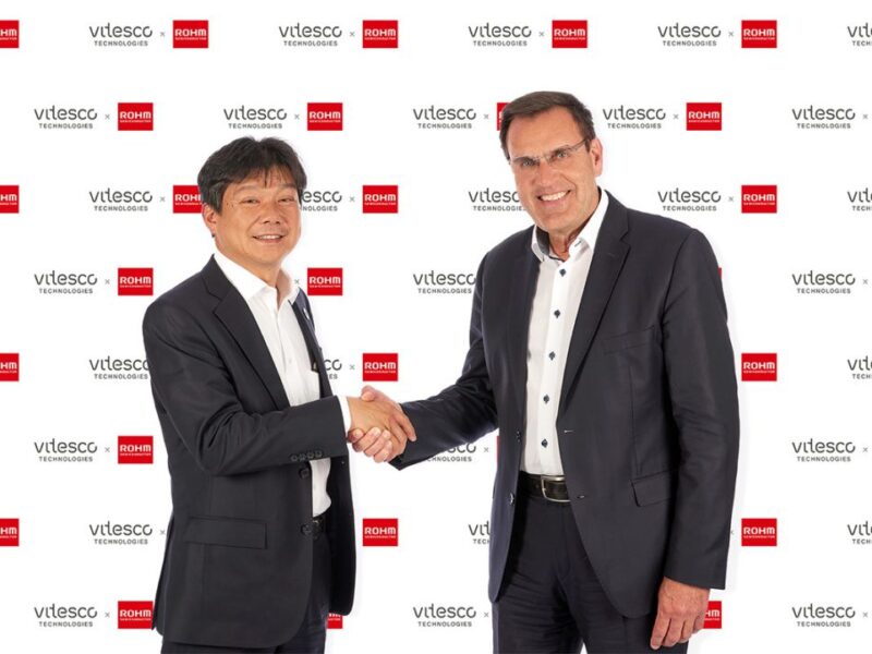 Vitesco Technologies and ROHM sign SiC supply partnership