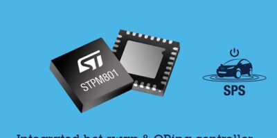 Integrated ASIL-D hot-swap and ideal-diode controller